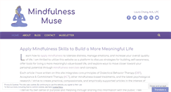 Desktop Screenshot of mindfulnessmuse.com