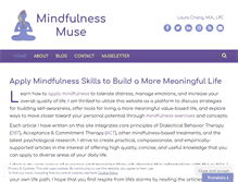 Tablet Screenshot of mindfulnessmuse.com